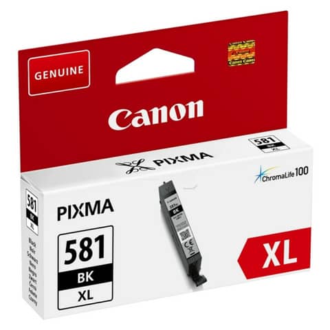 Cartuccia inkjet alta capacità CLI-581BK XL Canon nero 2052C001